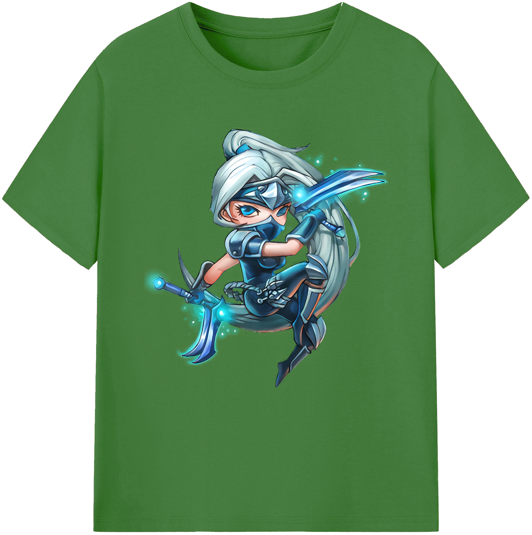 （画像用） リーグ・オブ・レジェンド League of Legends LOL レディースカジュアルプリントTシャツ（綿100％）